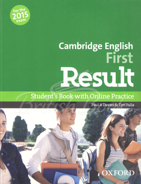 Підручник Cambridge English: First Result Student's Book and Online Practice зображення