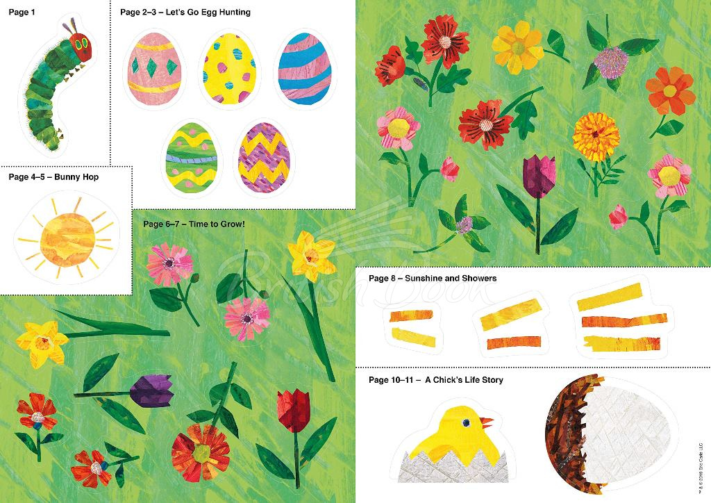 Книга The Very Hungry Caterpillar's Easter Sticker and Colouring Book зображення 5