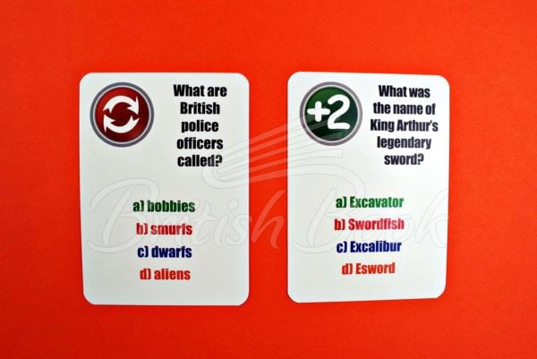 Картки Fun Card English: The UK Quiz зображення 4