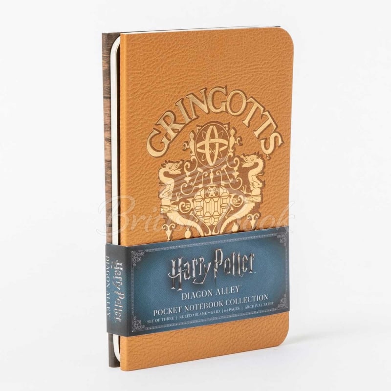Набір Harry Potter: Diagon Alley Pocket Notebook Collection зображення 2