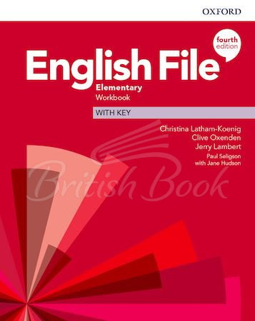 Робочий зошит English File Fourth Edition Elementary Workbook with key зображення