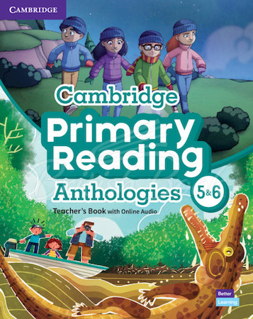 Книга для вчителя Cambridge Primary Reading Anthologies 5 and 6 Teacher's Book with Online Audio зображення