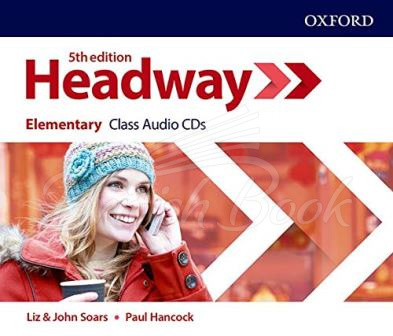 Аудіодиск New Headway 5th Edition Elementary Class Audio CDs зображення