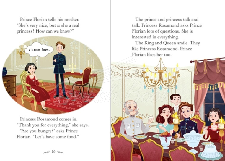 Книга Usborne English Readers Level Starter The Princess and the Pea зображення 2