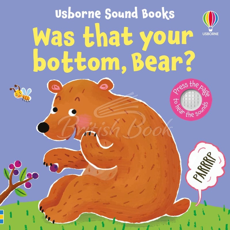 Книга Was That Your Bottom, Bear? зображення