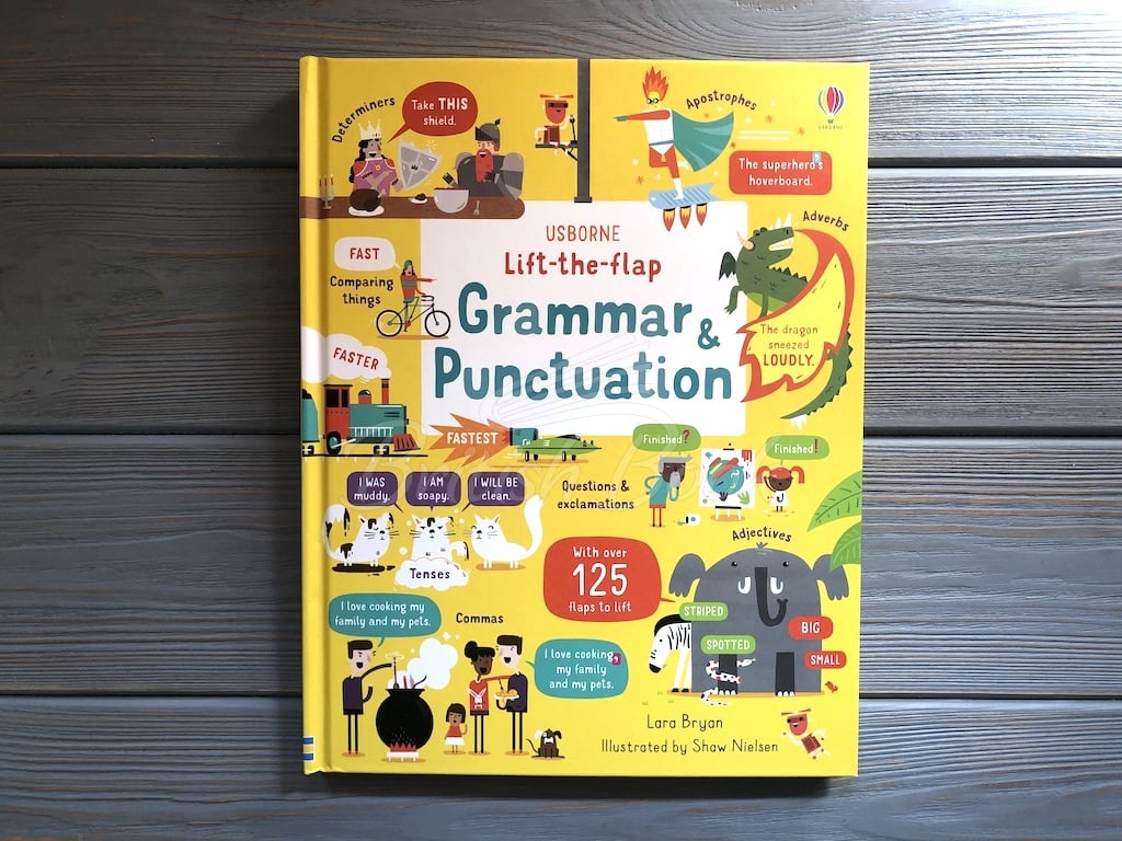 Книга Lift-the-Flap Grammar and Punctuation зображення 1