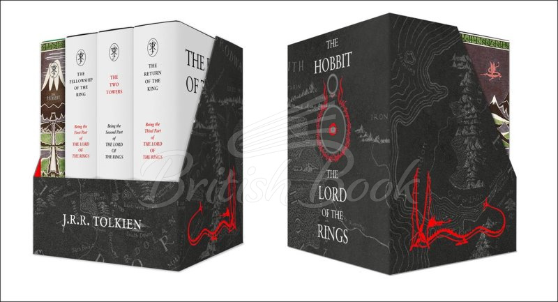 Набір книжок The Lord of the Rings and The Hobbit Gift Set: A Middle-Earth Treasury (80th Anniversary Edition) зображення 1