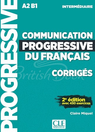 Збірник відповідей Communication Progressive du Français 2e Édition Intermédiaire Corrigés зображення