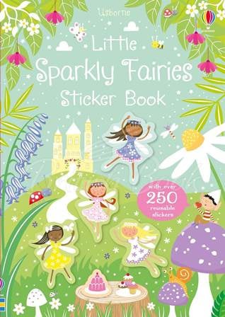 Книга Little Sparkly Fairies Sticker Book зображення