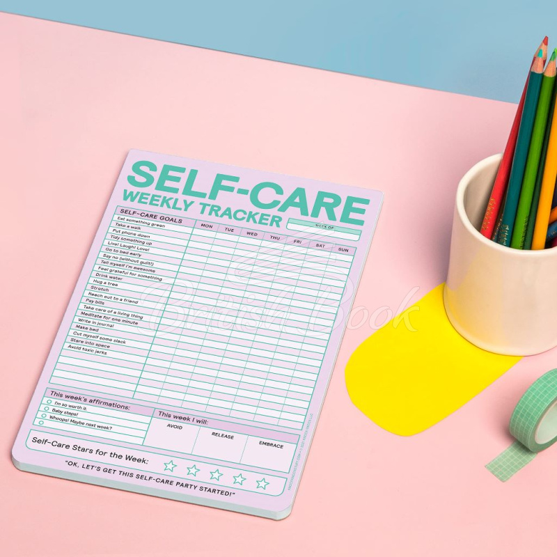 Блокнот Self-Care Weekly Tracker Pad (Pastel Version) зображення 4