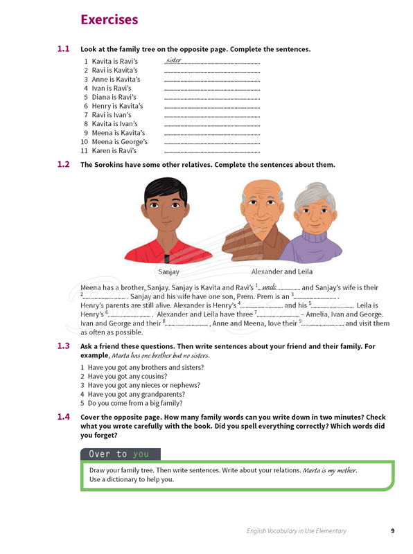 Книга English Vocabulary in Use Third Edition Elementary with answer key зображення 4