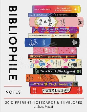Набір Bibliophile Notes: 20 Different Notecards and Envelopes зображення