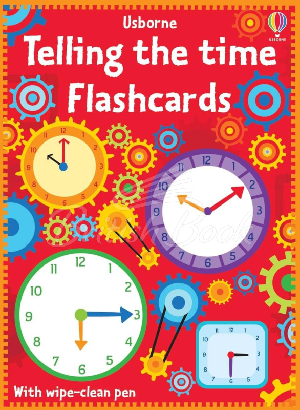 Картки з маркером Telling the Time Flashcards зображення
