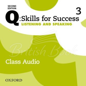 Аудіодиск Q: Skills for Success Second Edition. Listening and Speaking 3 Class Audio зображення