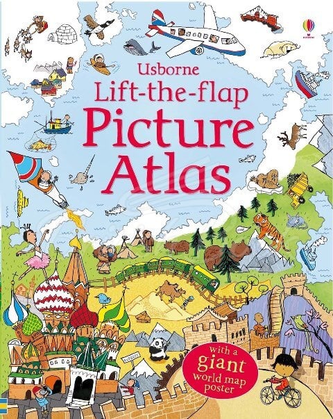 Книга Lift-the-Flap Picture Atlas зображення