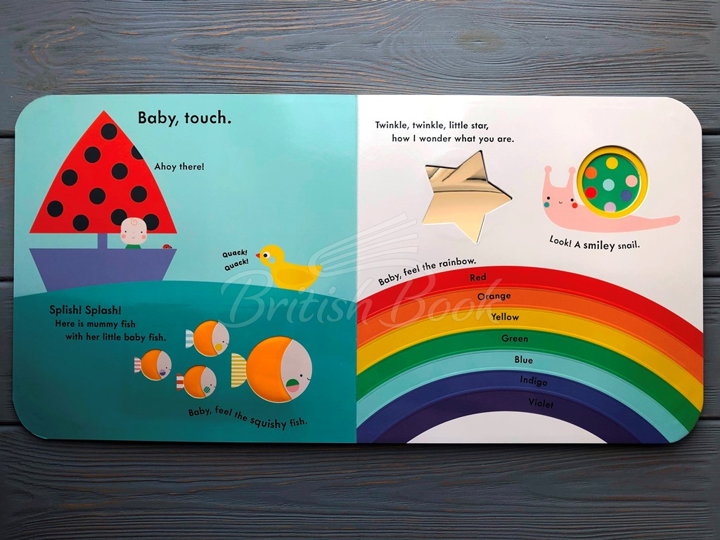 Книга Baby Touch: Playbook (A Touch-and-Feel Playbook) зображення 4