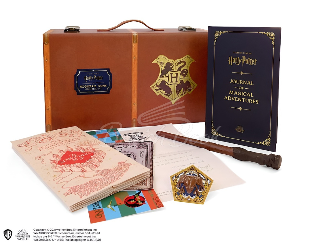 Подарунковий набір Harry Potter: Hogwarts Trunk Collectible Set зображення