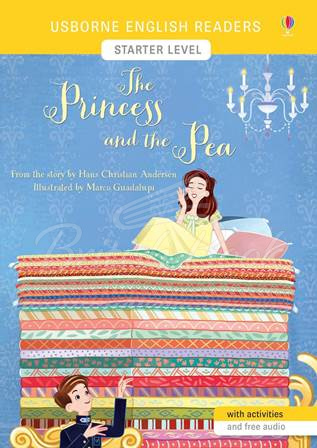Книга Usborne English Readers Level Starter The Princess and the Pea зображення