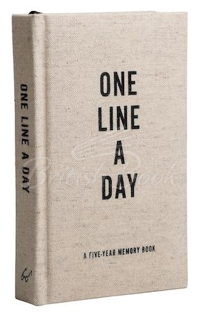 Нотатник Canvas One Line A Day: A Five-Year Memory Book зображення 1