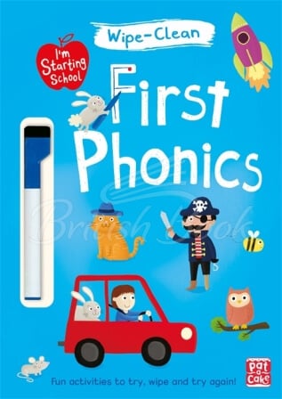 Книга I'm Starting School: Wipe-Clean First Phonics зображення