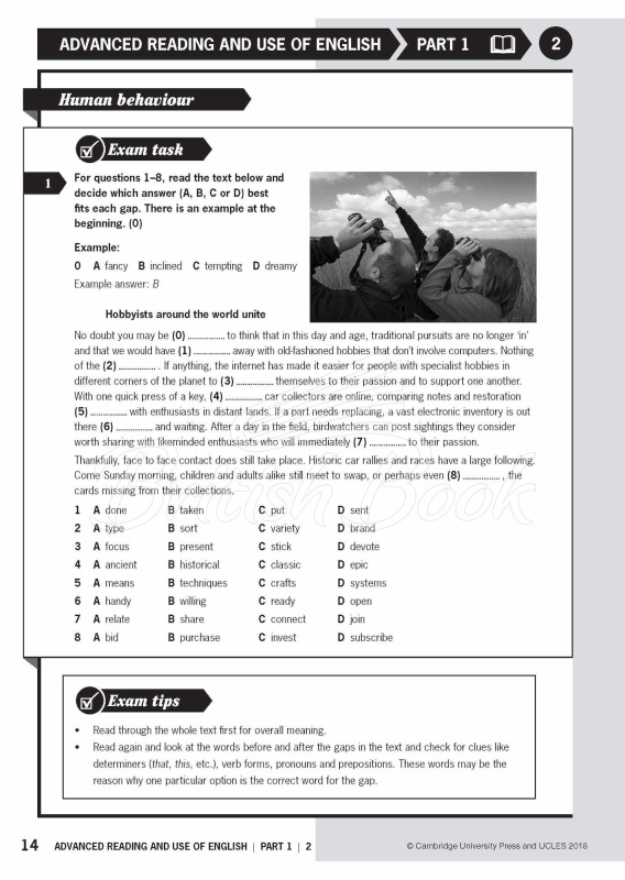 Книга Exam Booster for Advanced Self-Study Edition with Answer Key зображення 4