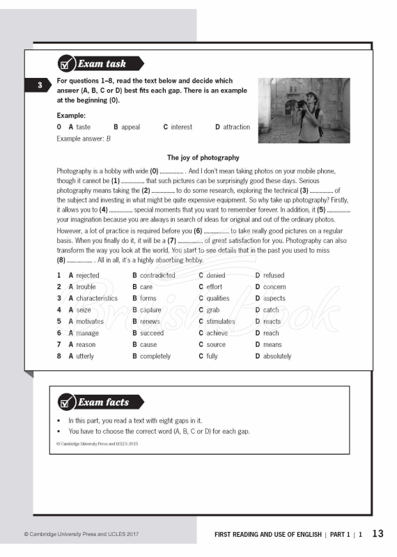 Книга Exam Booster for First and First for Schools Self-Study Edition with Answer Key зображення 11