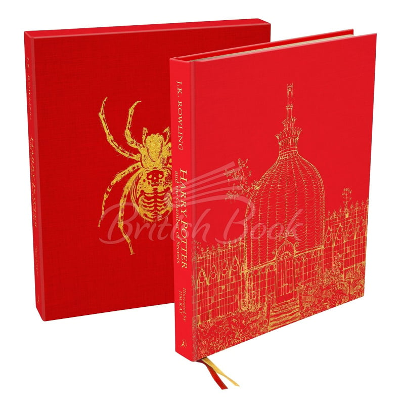Книга Harry Potter and the Chamber of Secrets Deluxe Illustrated Slipcase Edition зображення