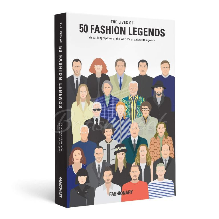 Книга The Lives of 50 Fashion Legends зображення 1