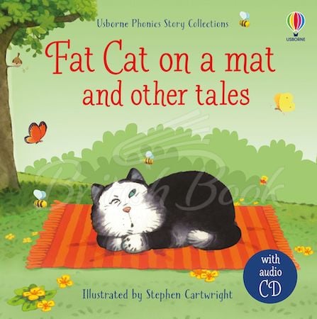 Книжка з диском Fat Сat on a Mat and Other Tales with Audio CD зображення