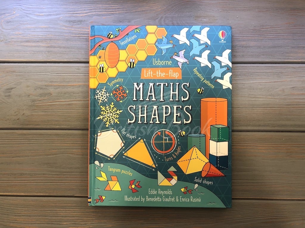 Книга Lift-the-Flap Maths Shapes зображення 1