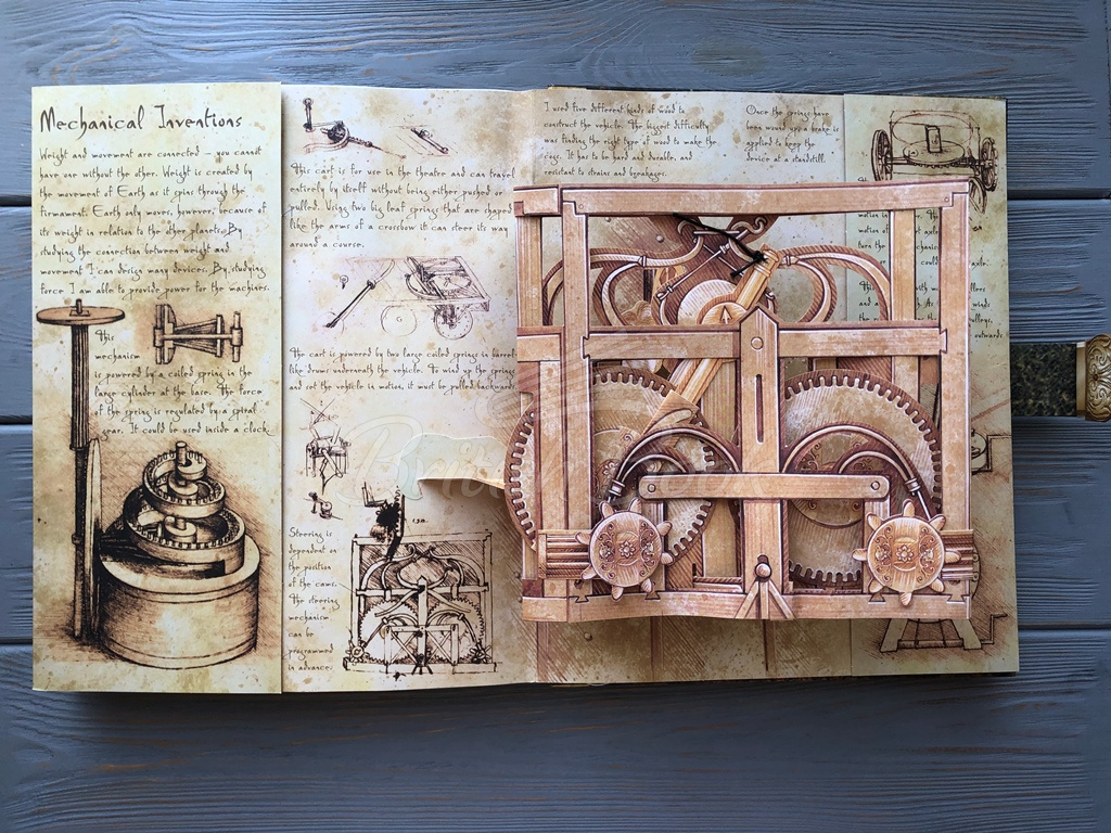Книга Inventions: Pop-up Models from the Drawings of Leonardo da Vinci зображення 8