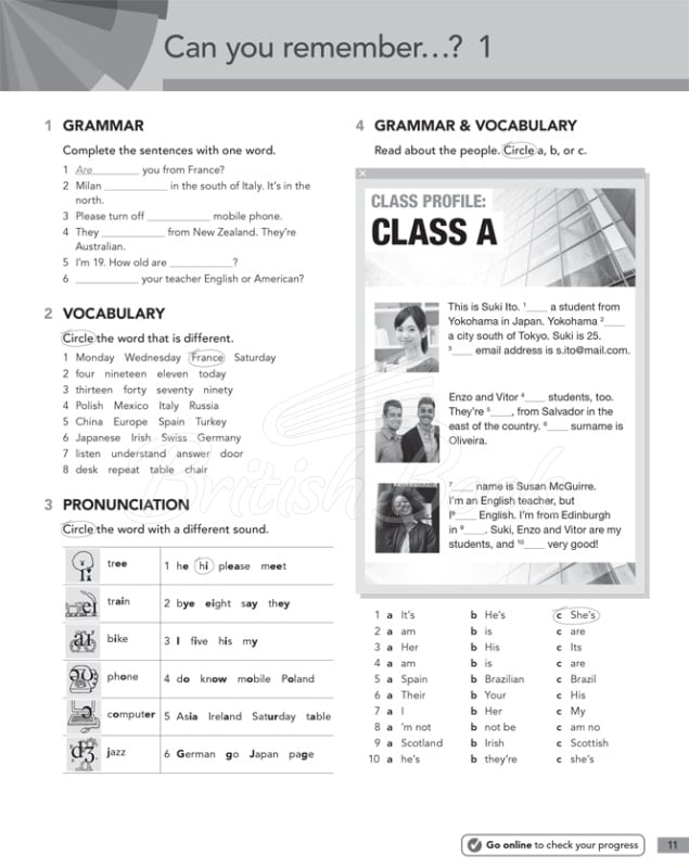 Робочий зошит English File Fourth Edition Elementary Workbook with key зображення 8