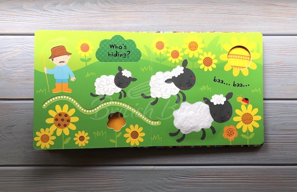 Книга Baby's Very First Touchy-Feely Farm Play Book зображення 4