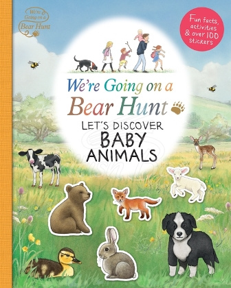 Книга We're Going on a Bear Hunt: Let's Discover Baby Animals зображення