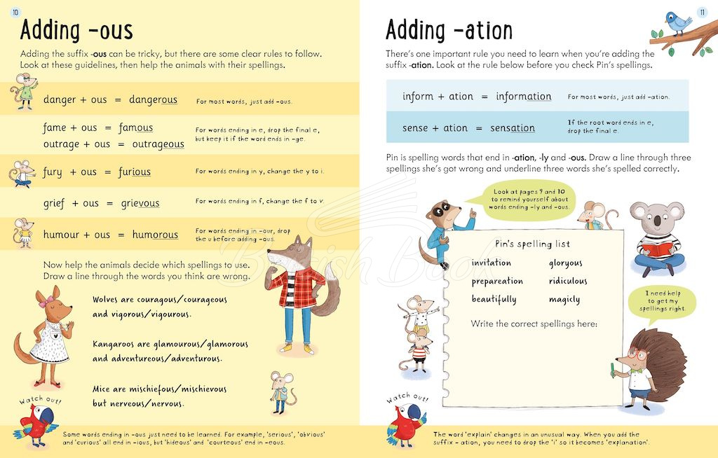 Книга Usborne Workbooks: Spelling (Age 7 to 8) зображення 1