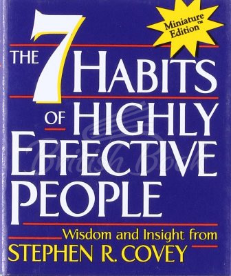 Книга The 7 Habits of Highly Effective People (Miniature Edition) зображення