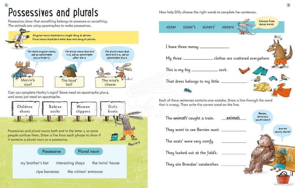 Книга Usborne Workbooks: Grammar and Punctuation (Age 8 to 9) зображення 2
