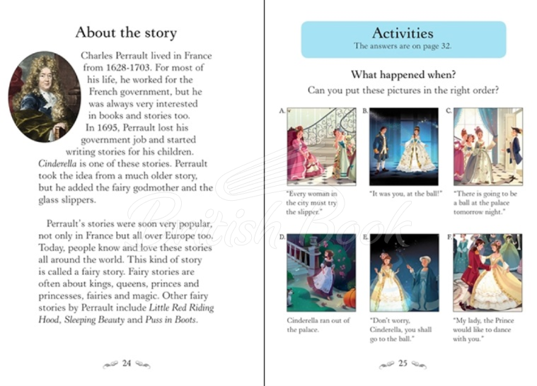Книга Usborne English Readers Level 1 Cinderella зображення 3