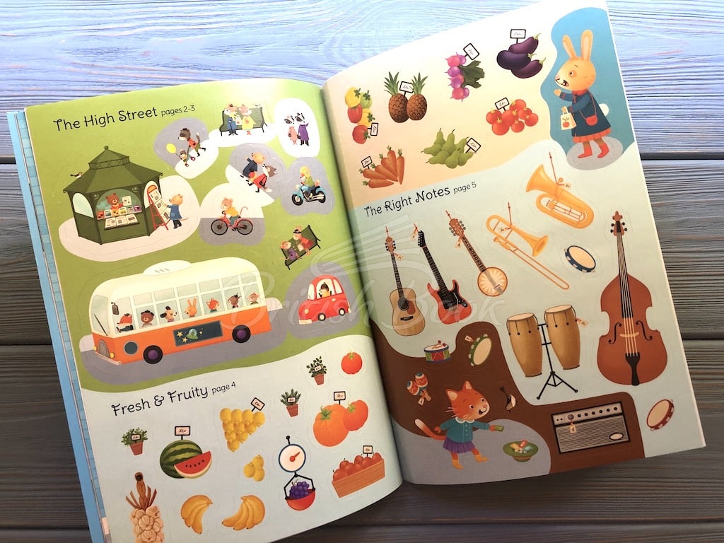 Книга Little First Stickers: Shops зображення 4