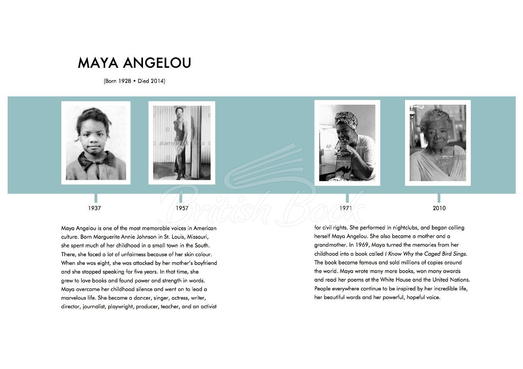 Книга Little People, Big Dreams: Maya Angelou зображення 1