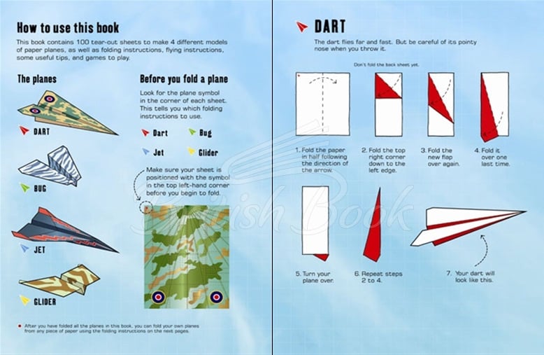 Книга 100 Paper Planes to Fold and Fly зображення 4