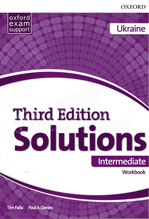 Робочий зошит Solutions Third Edition Intermediate Workbook (Edition for Ukraine) зображення