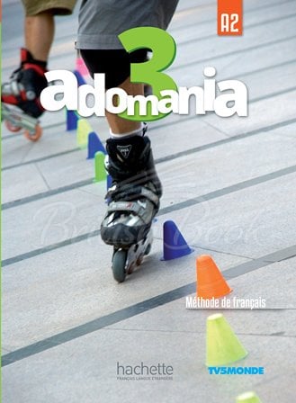 Підручник Adomania 3 Livre de l'élève avec DVD-ROM зображення