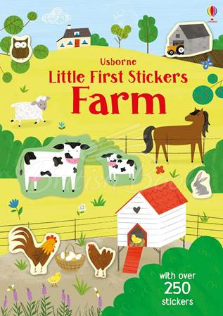 Книга Little First Stickers: Farm зображення