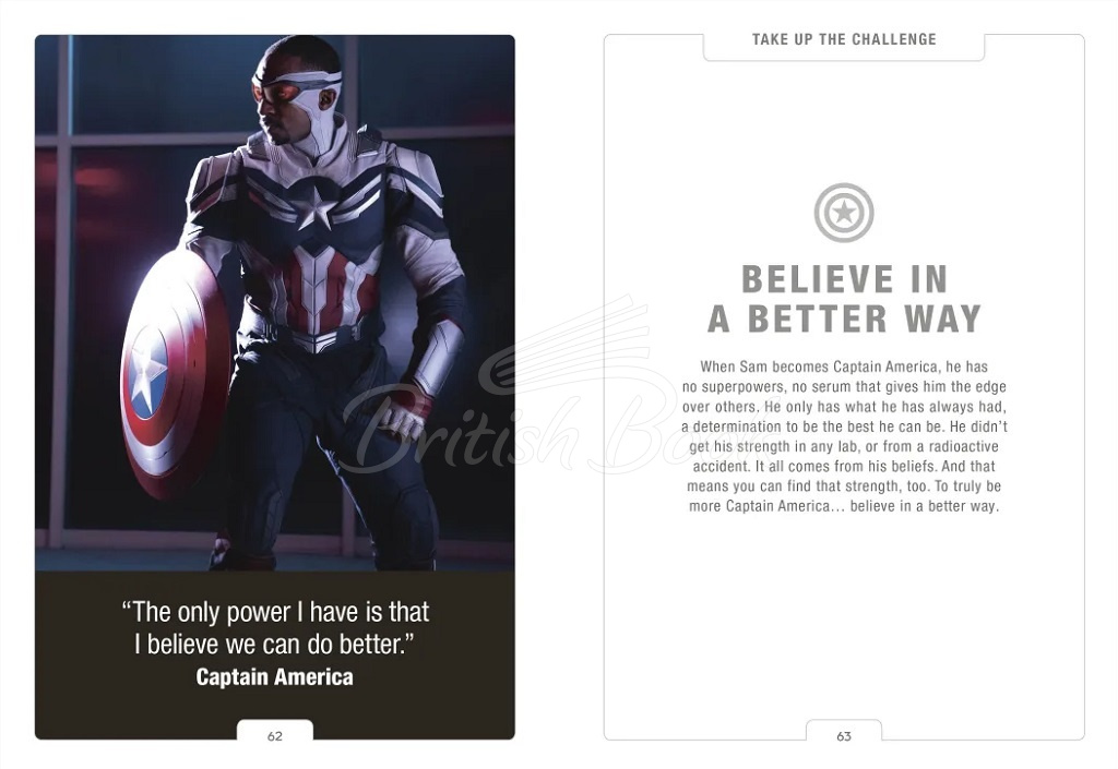 Книга Marvel Studios: Be More Captain America зображення 5