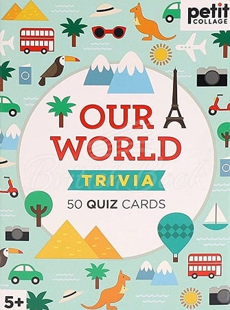 Карткова гра Our World Trivia Cards зображення