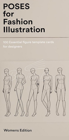Картки Poses for Fashion Illustration (Womens Edition) зображення
