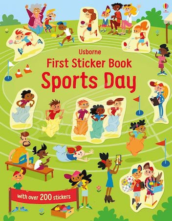 Книга First Sticker Book: Sports Day зображення