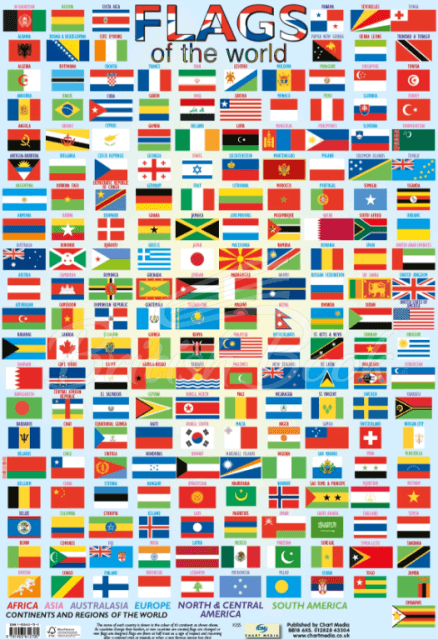 Плакат Flags of the World Poster зображення