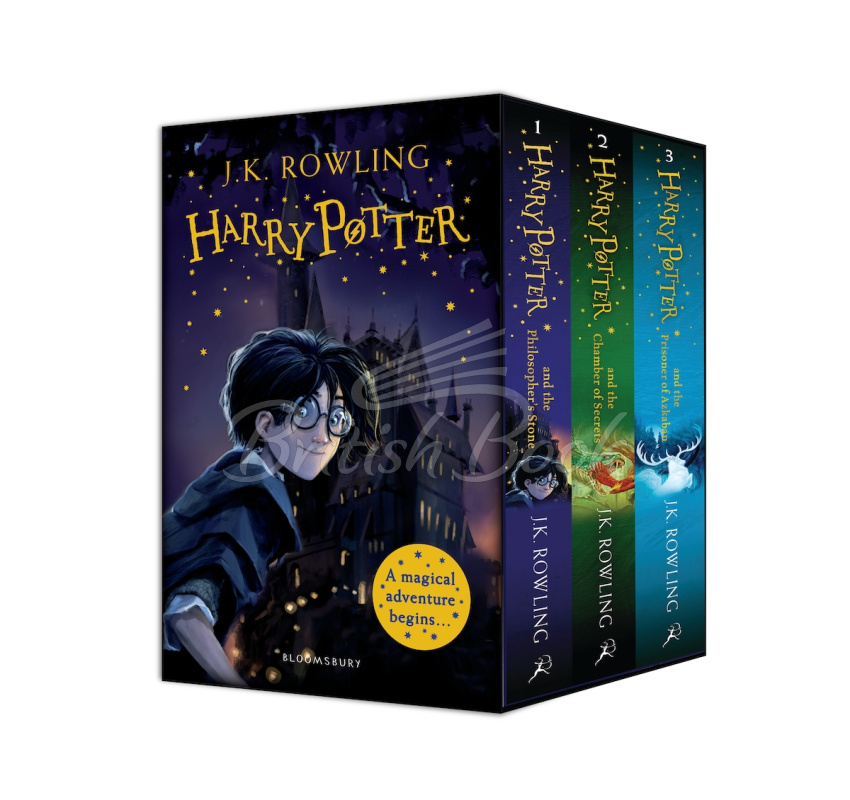 Набір книжок Harry Potter: A Magical Adventure Begins Box Set (Book 1-3) зображення